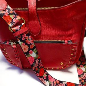 orYANY PEACH BAG WITH SHOULDER STRAP